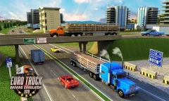 Euro Truck Driving Simulator Transport Truck Games - screenshot 4