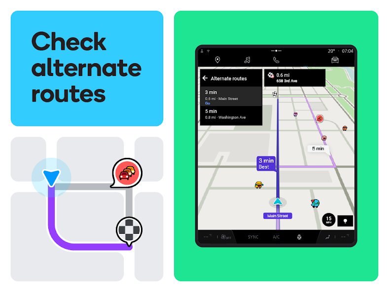 Waze - GPS, Maps, Traffic Alerts & Live Navigation - screenshot 27