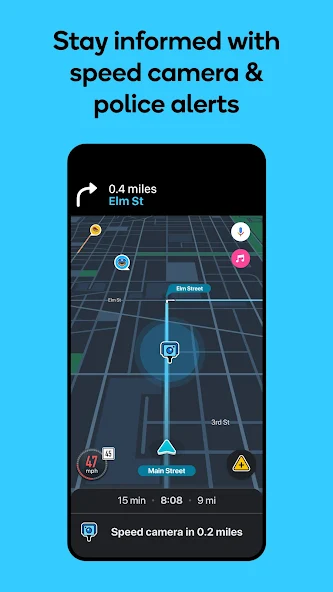Waze - GPS, Maps, Traffic Alerts & Live Navigation - screenshot 3