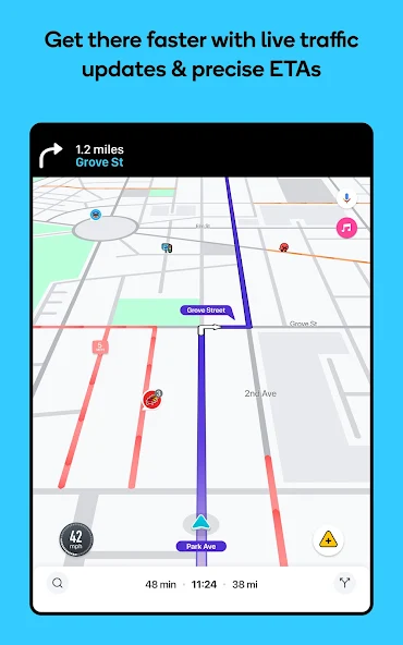 Waze - GPS, Maps, Traffic Alerts & Live Navigation - screenshot 9