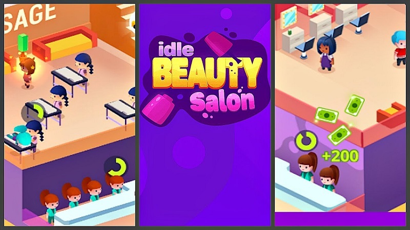 Idle Beauty Salon Tycoon APK - app icon