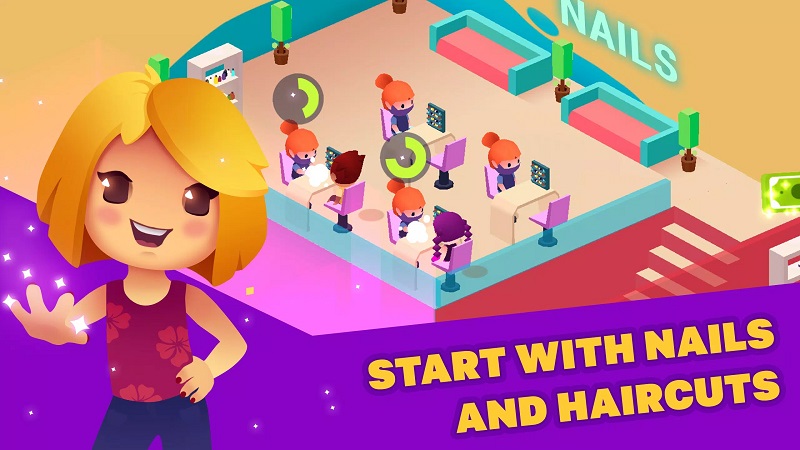 Idle Beauty Salon Tycoon APK - screenshot 5