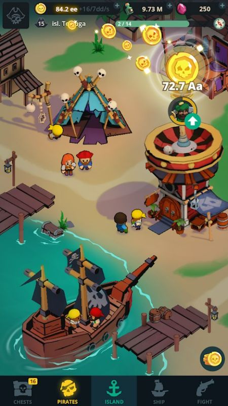 Idle Pirates APK - screenshot 3