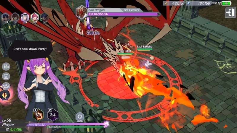 Idle Dragon Princess : AFK RPG - screenshot 4