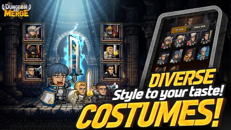 Dungeon and Merge APK - screenshot 2