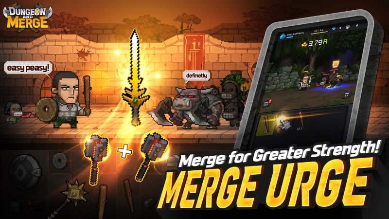 Dungeon and Merge APK - screenshot 3
