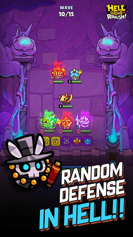 Hellsquad Rrrush APK - screenshot 1