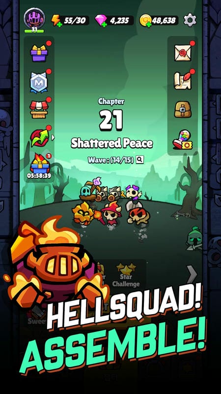 Hellsquad Rrrush APK - screenshot 2