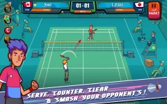 Super Stick Badminton - screenshot 1