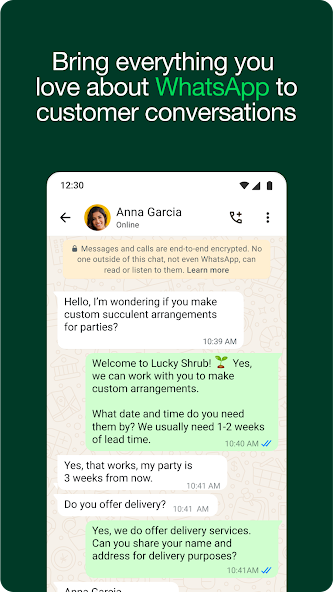 WhatsApp Business - screenshot 4