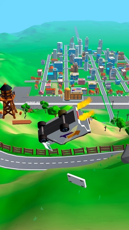 Crash Delivery Car Destruction APK - screenshot 2