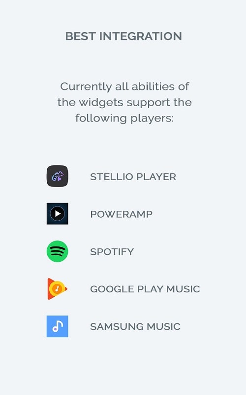 Audio Widget pack APK - screenshot 4