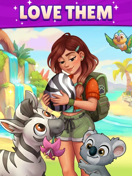 Paradise Paws: Merge Animals - screenshot 14