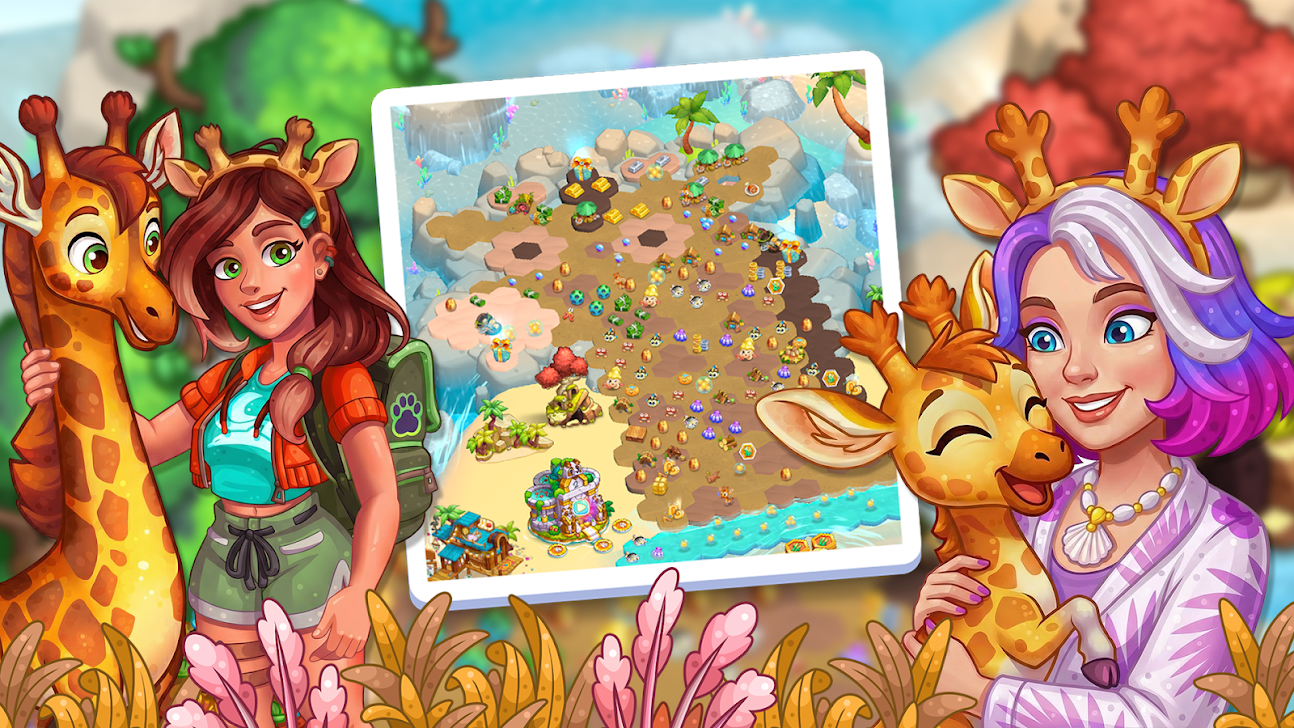 Paradise Paws: Merge Animals - screenshot 16