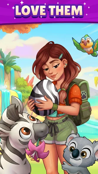 Paradise Paws: Merge Animals - screenshot 4