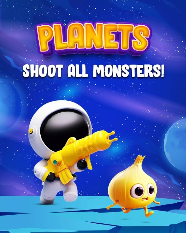 Planets Space Shooting game APK - screenshot 1