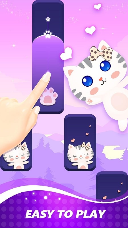 Catch Tiles Magic Piano Game APK - screenshot 1