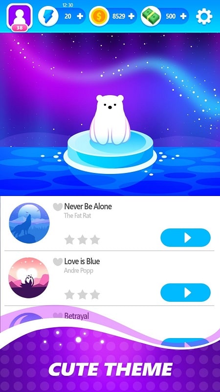 Catch Tiles Magic Piano Game APK - screenshot 2