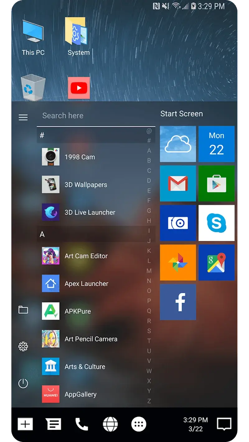 Winner Computer Launcher v5.5 APK + MOD (Premium Unlocked) - screenshot 2