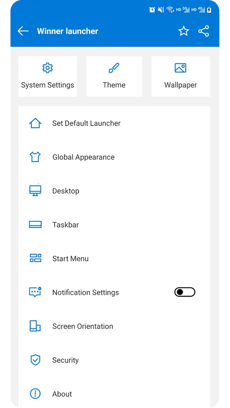 Winner Computer Launcher v5.5 APK + MOD (Premium Unlocked) - screenshot 5