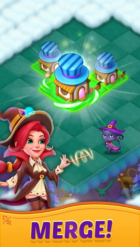 Merge Witches APK - screenshot 1