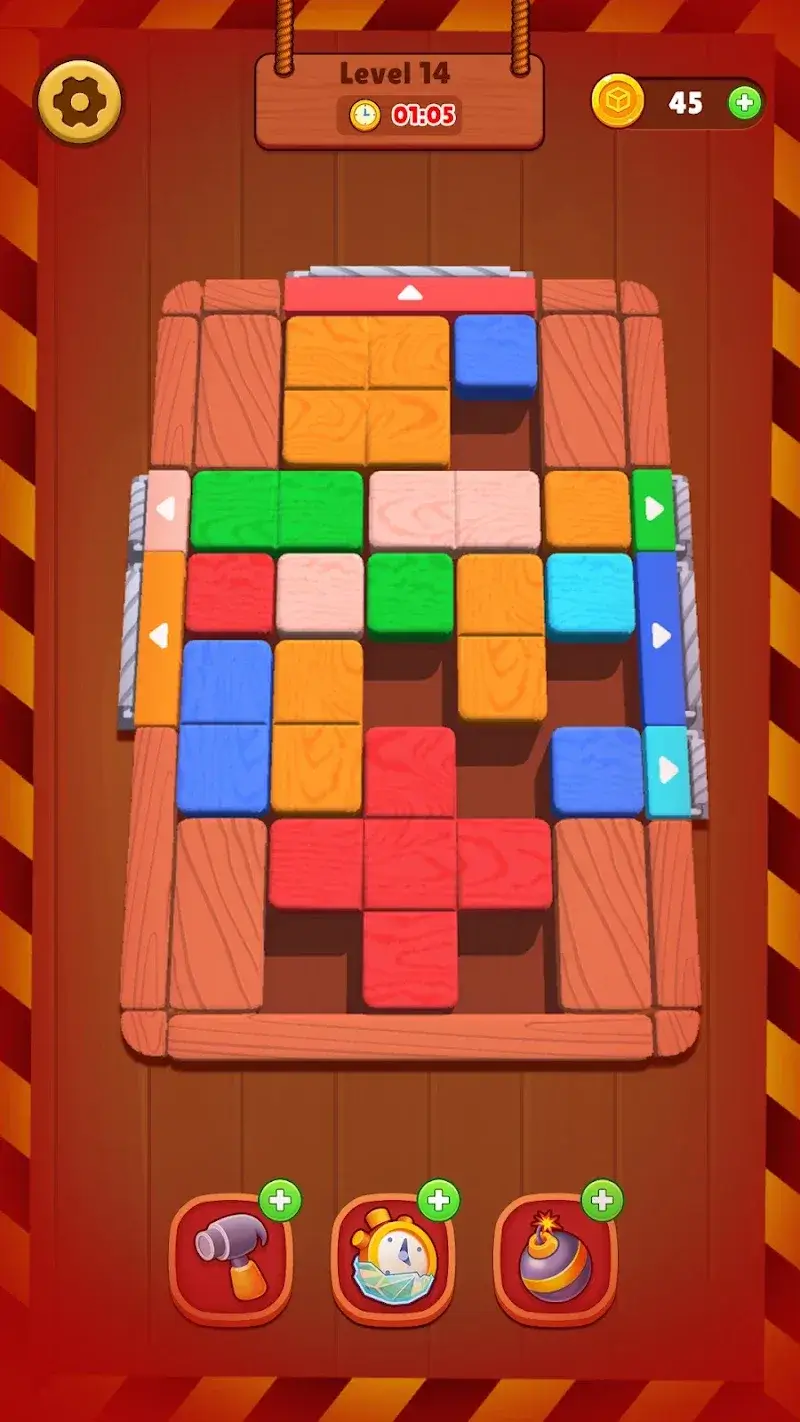 Wood Blast Escape - screenshot 1