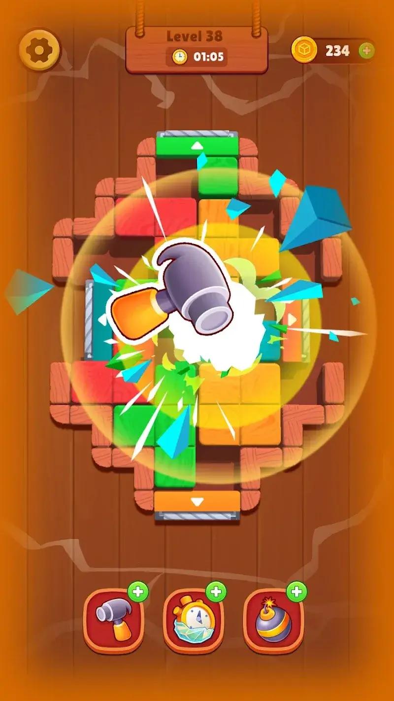 Wood Blast Escape - screenshot 2