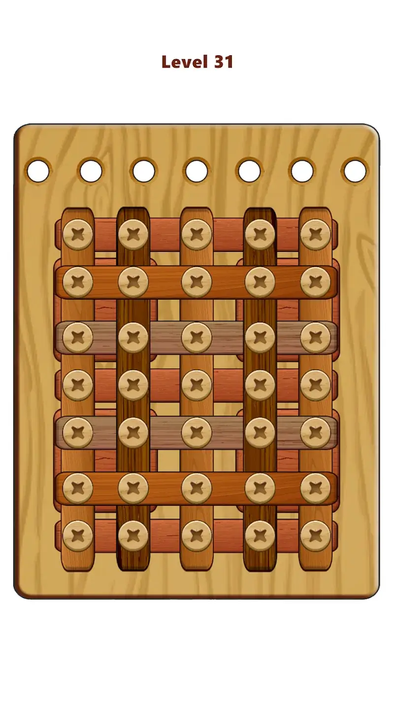 Wood Nuts & Bolts Puzzle - screenshot 3