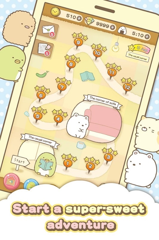 Sumikko gurashi-Puzzling Ways APK - screenshot 1