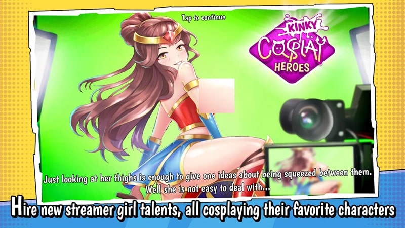 Kinky Cosplay Heroes APK - screenshot 1