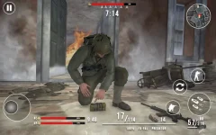 World War 2 Winter Heroes - Free Shooting Games - screenshot 2