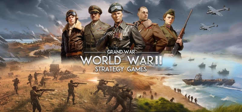 Grand War WW2 Strategy Games APK MOD APK icon