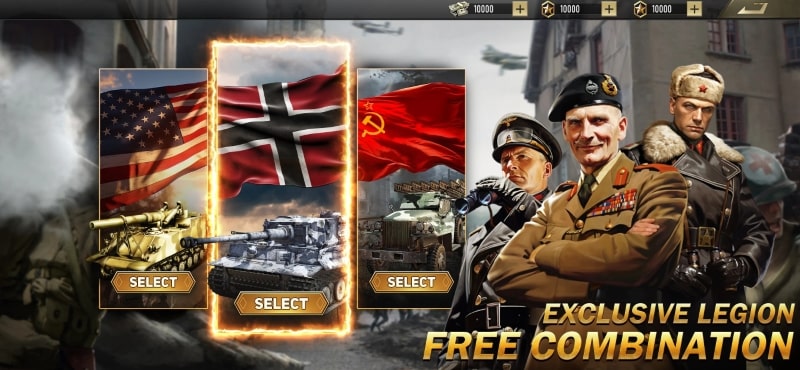 Grand War WW2 Strategy Games APK - screenshot 2