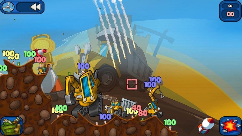 Worms 2 Armageddon APK - screenshot 1