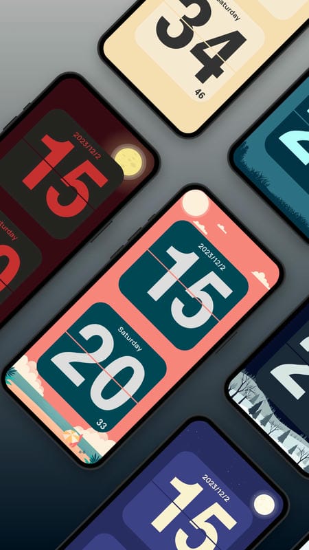 Flip Clock APK - screenshot 1