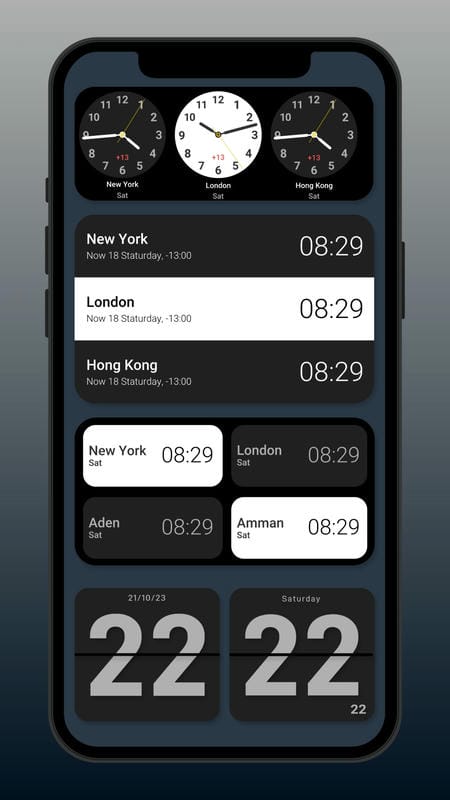 Flip Clock APK - screenshot 3