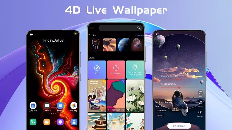 X Live Wallpaper APK - screenshot 2