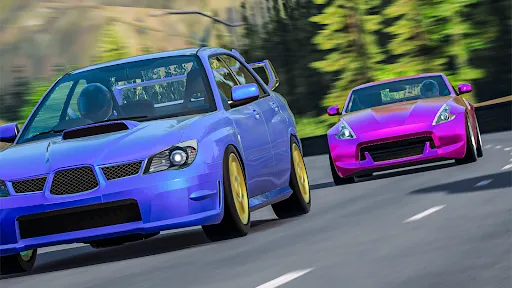 No Hesi Car Traffic Racing 1.2.3 APK + MOD [Unlimited Money] - screenshot 1