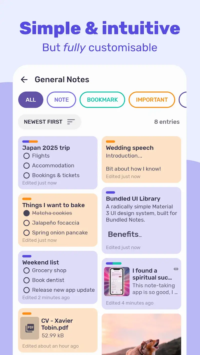 Bundled Notes - screenshot 1