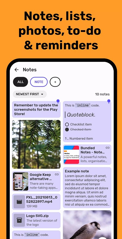 Bundled Notes - screenshot 2