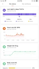 Mi Fit - screenshot 2