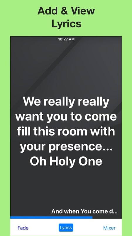 Worship Backing Tracks APK - screenshot 1