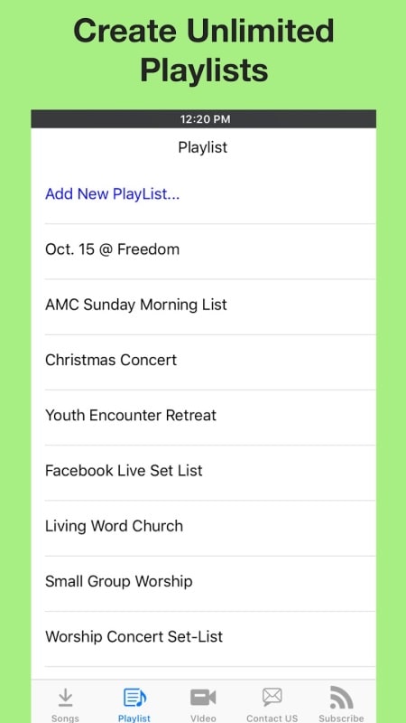 Worship Backing Tracks APK - screenshot 4