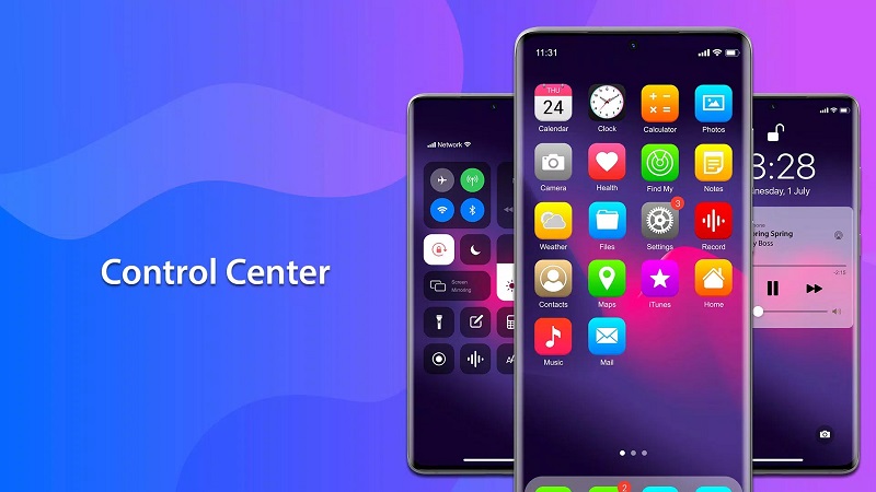 Launcher iPhone APK - screenshot 2