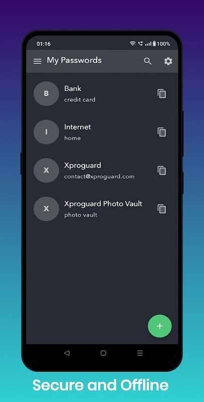 Xproguard Password Manager APK - screenshot 3