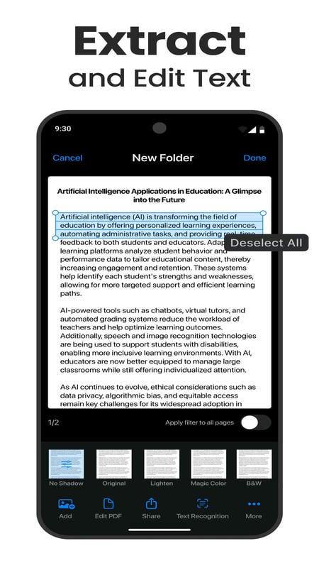 Scanner App APK - screenshot 3