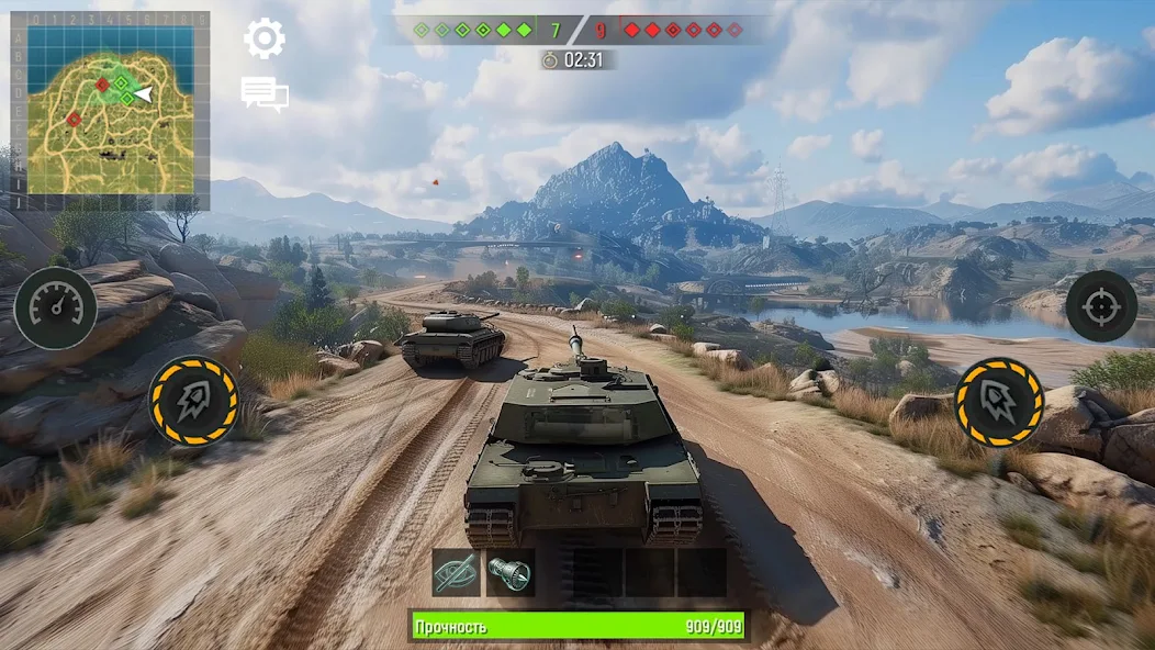 Military Tanks: Tank War Games - screenshot 2