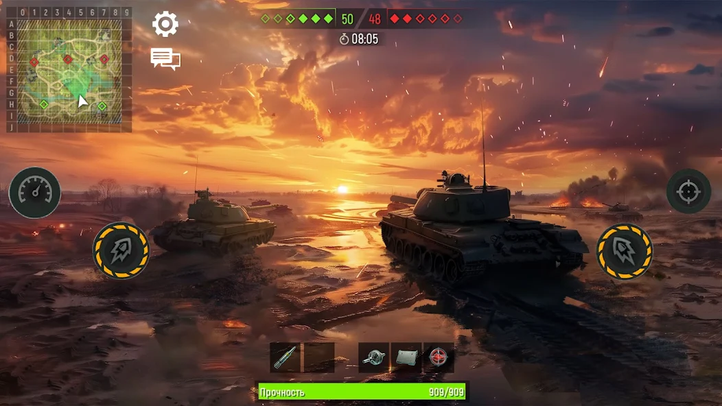 Military Tanks: Tank War Games - screenshot 4