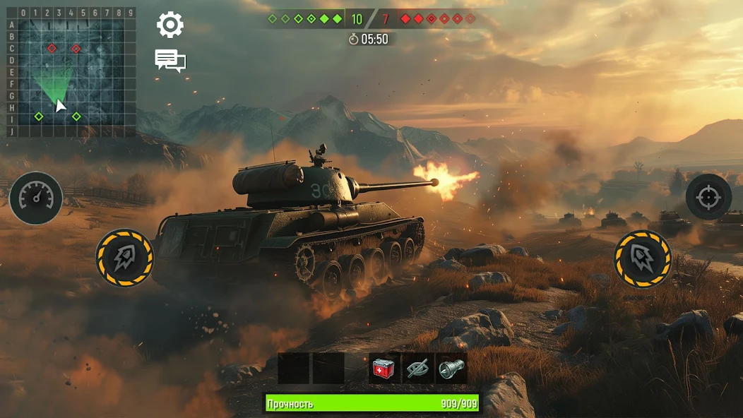 Military Tanks: Tank War Games - screenshot 7
