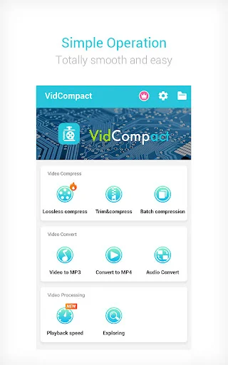 VidCompact 4.0.1.0 APK MOD (VIP Unlocked) - screenshot 1